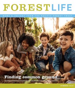 Cover of PFT's ForestLife newsletter - Summer 2019